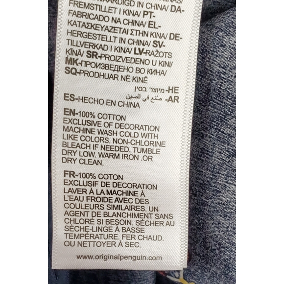 NWT Original penguin football team blue shirt - Picture 14 of 14